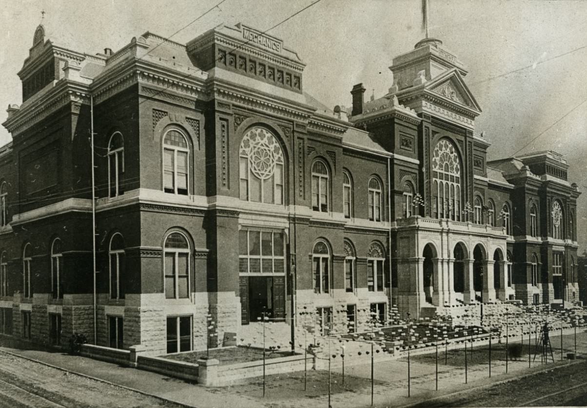 Exposition Hall, 1890