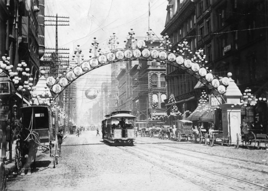 Broadway Street, 1890s