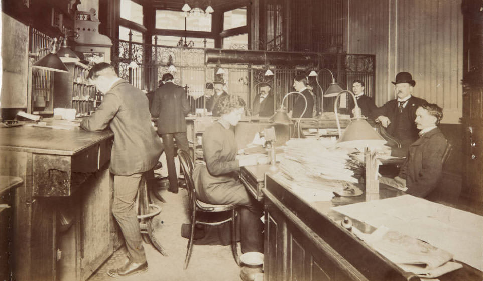 Counting Room employees, 1899