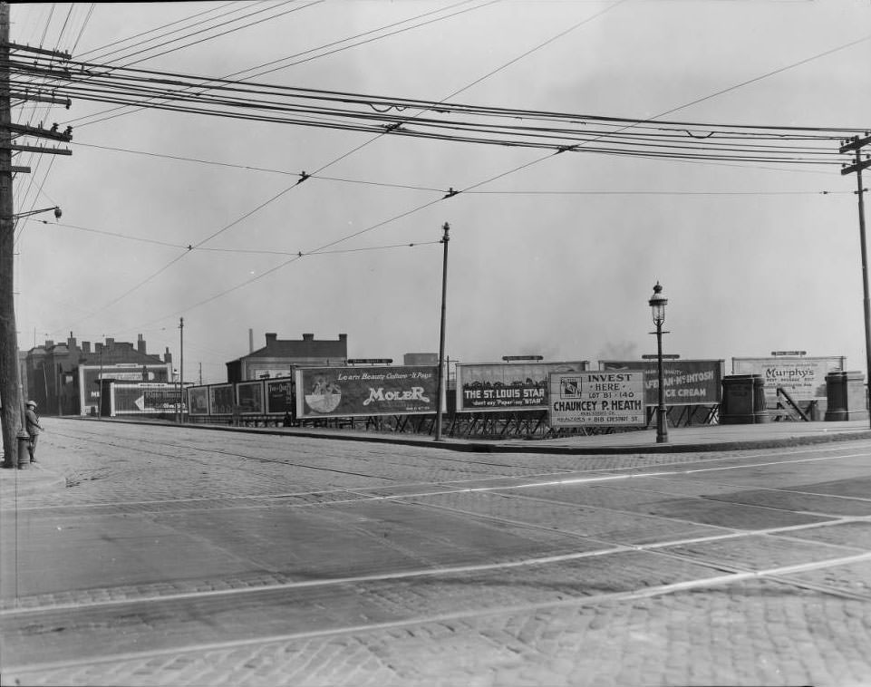Market Street at Grand Ave, 1925
