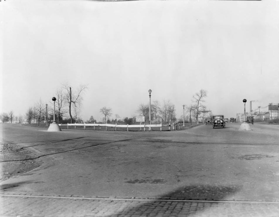Kingshighway Blvd. at Oakland Ave., 1925