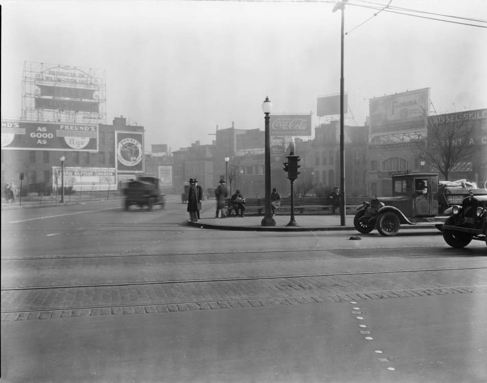 Grand Blvd. at Washington Blvd., 1925