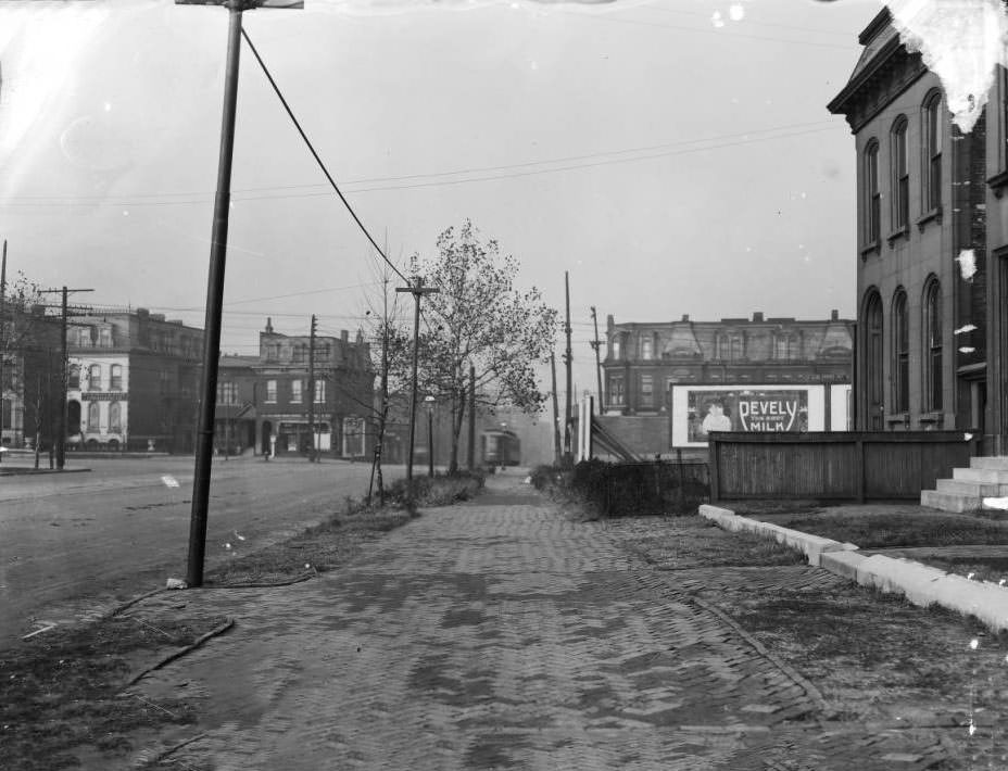Park Ave. & Mississippi Ave, 1925