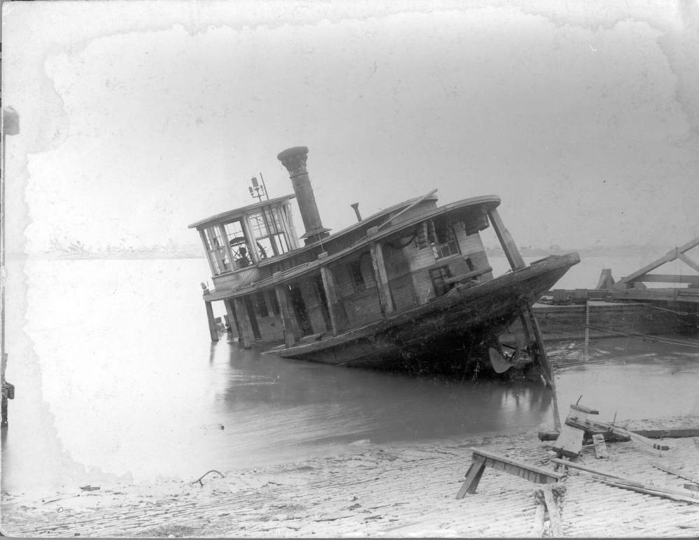 Accounts at the time report that 16 boats were moored at the St. Louis riverfront when the tornado struck, and all were damaged or destroyed.