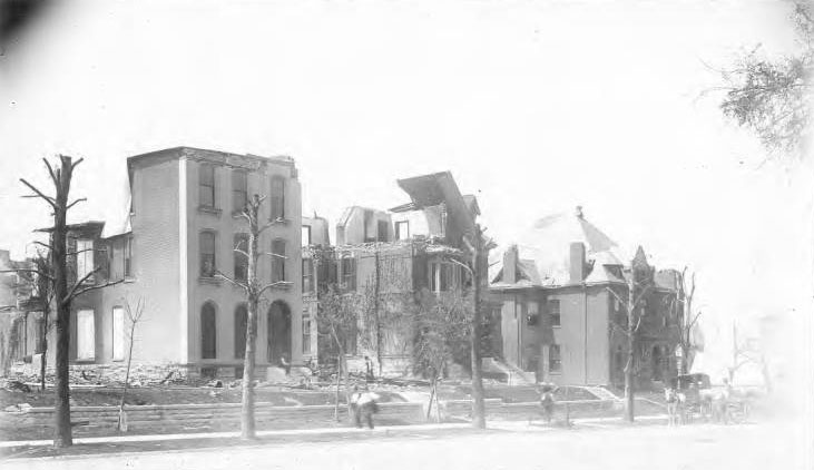 View of the south side of Lafayette, opposite Lafayette Park, 1896