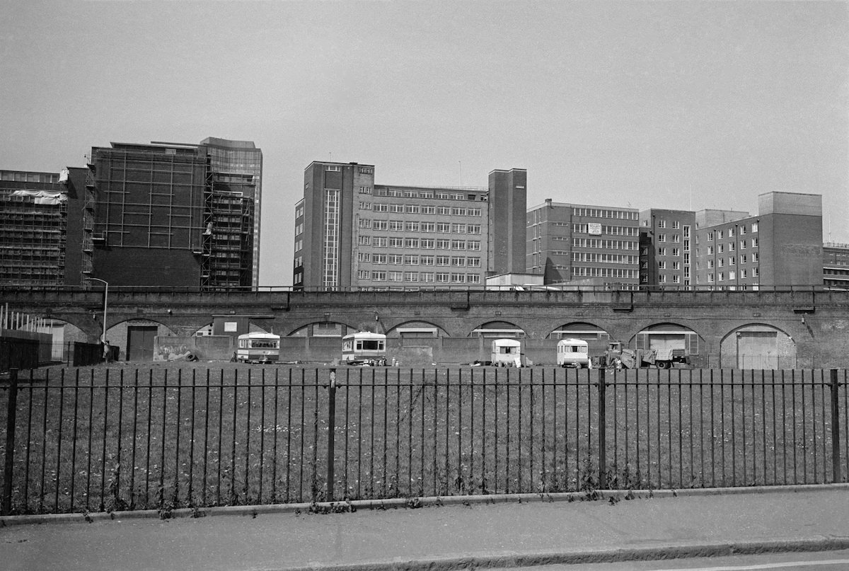 Caravans, Lambeth. 1982