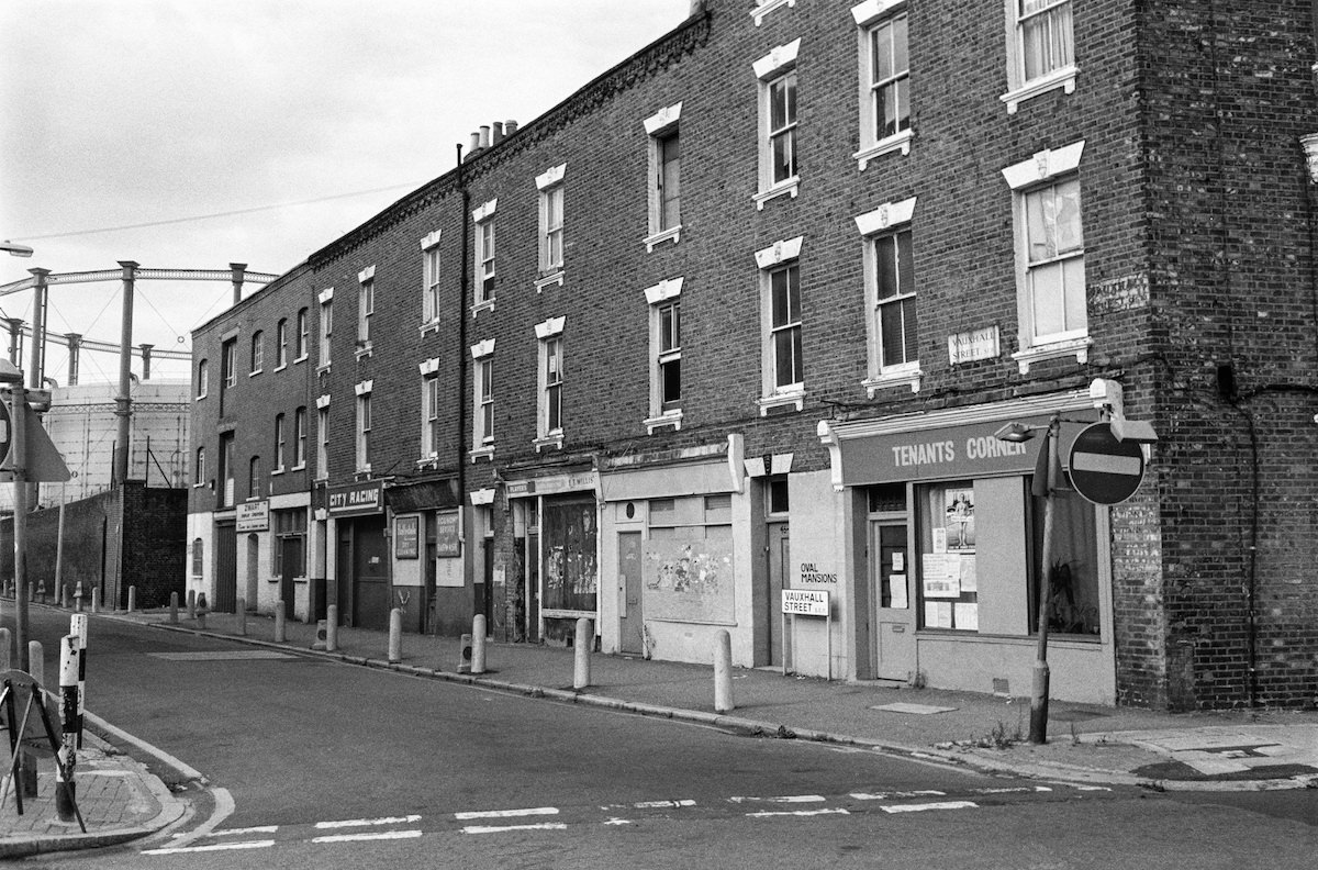 Vauxhall St, Kennington, Lambeth, 1989