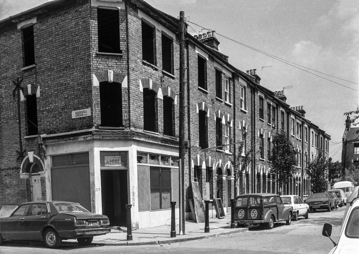 Bonnington Square, Vauxhall, Lambeth, 1989