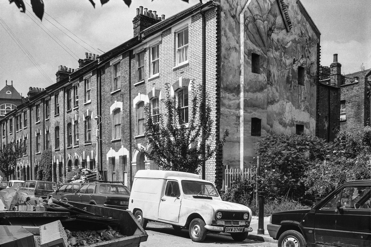 Bonnington Square, Vauxhall, Lambeth, 1989