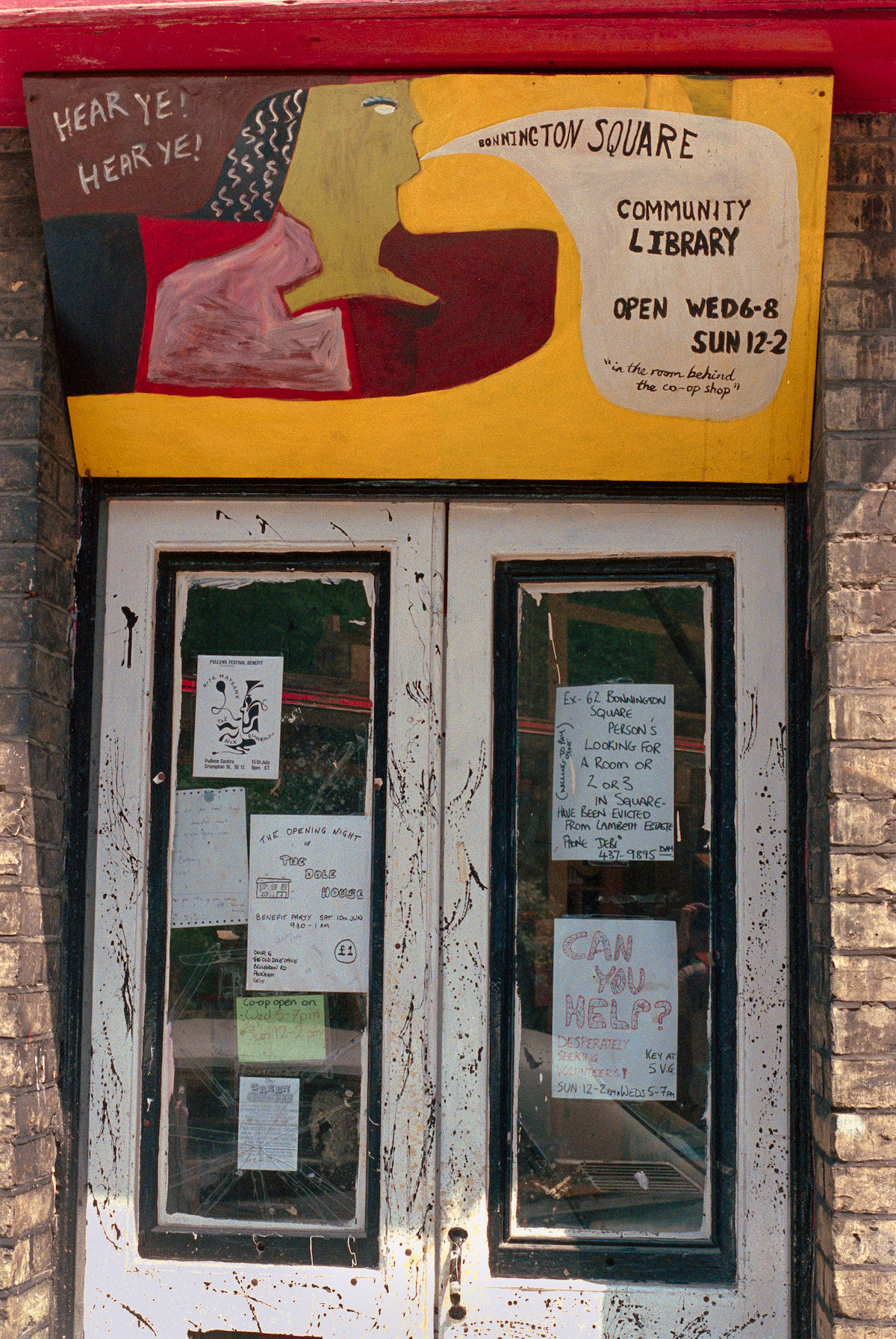 Community Library, Bonnington Square, 1989,