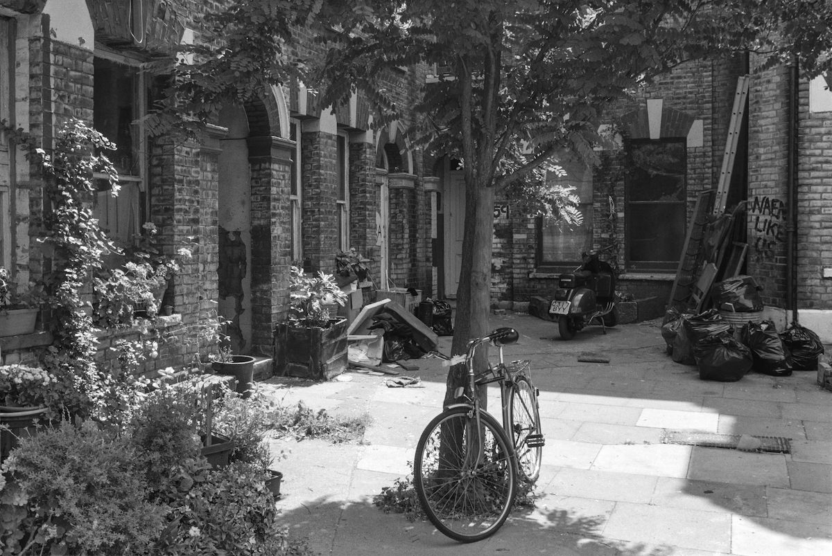 Bonnington Square, Vauxhall, Lambeth, 1989