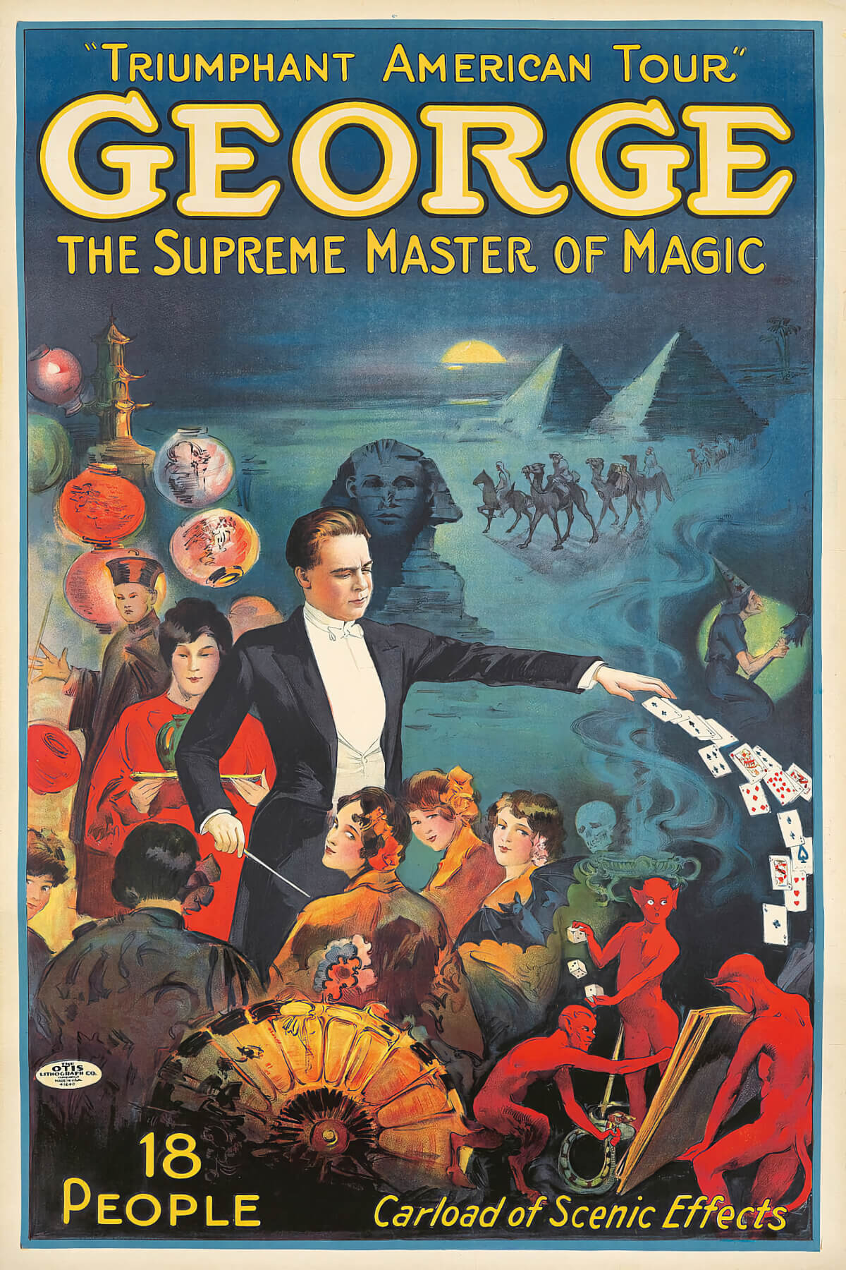 George The Supreme Master of Magic, 1929