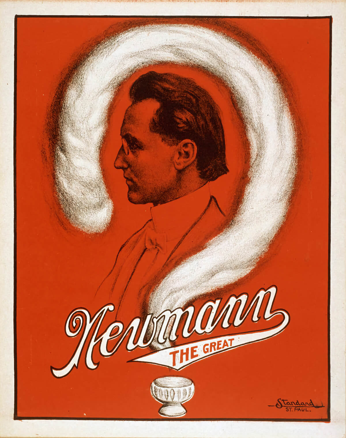 Newmann the Great (C .A. George Newmann) , Magic Poster.
