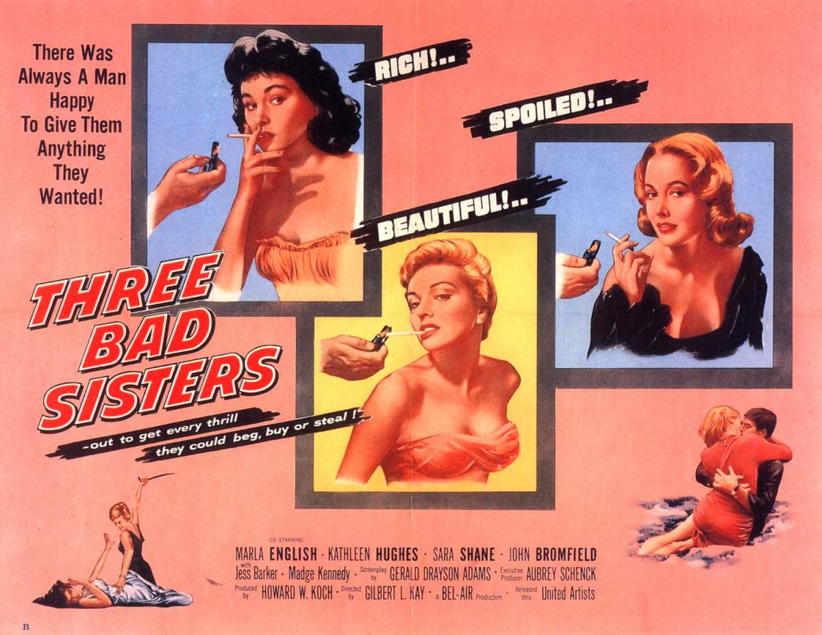 Three Bad Sisters (1956).