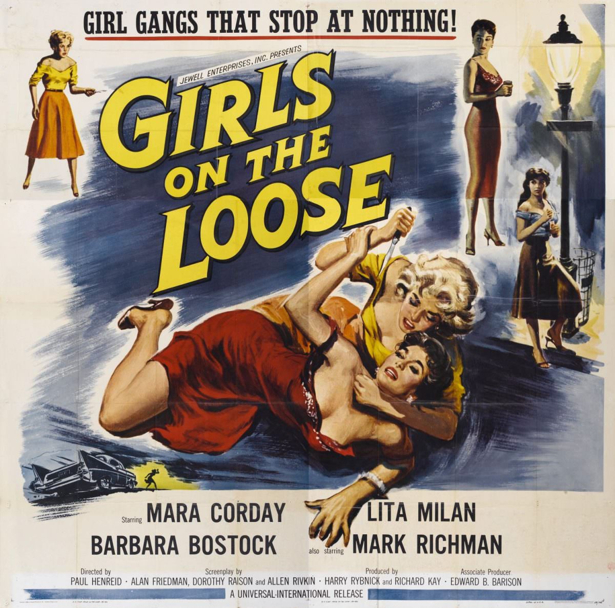 Girls on the Loose (1958).