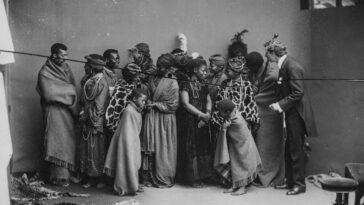 African Choir's Britain tour 1891