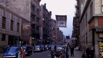 Manhattan early 1940s by Charles Cushman