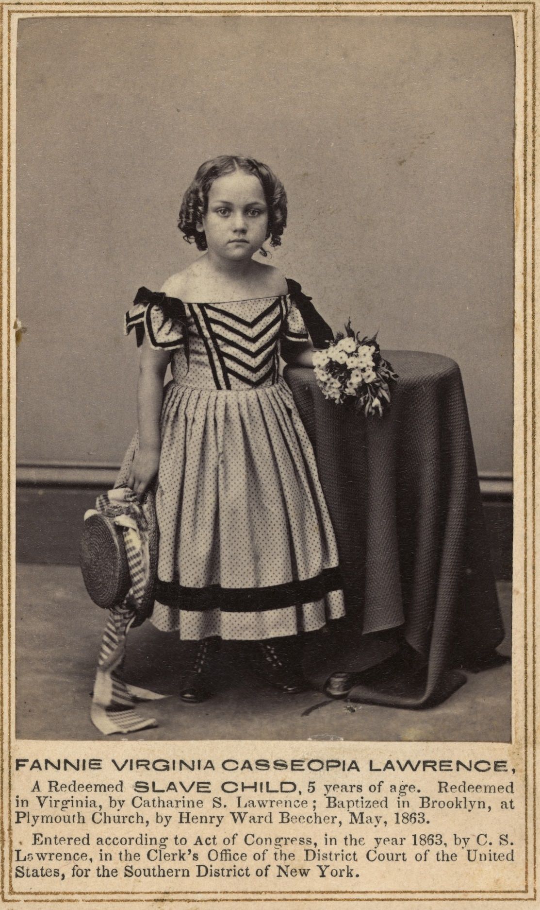 Historic Portraits of white-skinned slave children from New Orleans were used to help the North's war effort in 1863