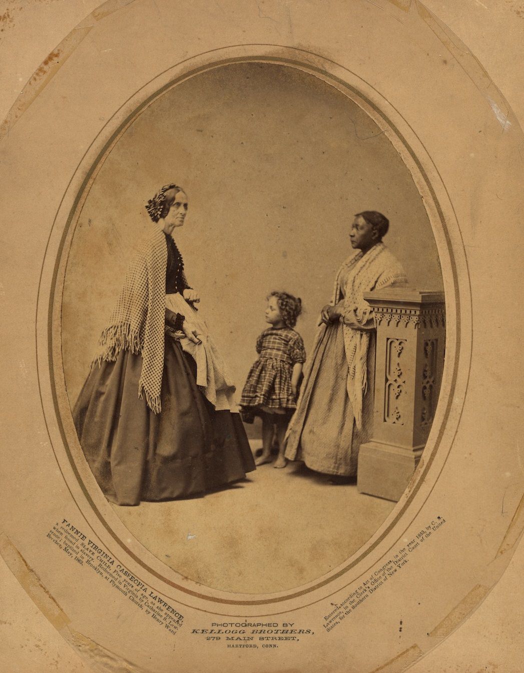 Historic Portraits of white-skinned slave children from New Orleans were used to help the North's war effort in 1863