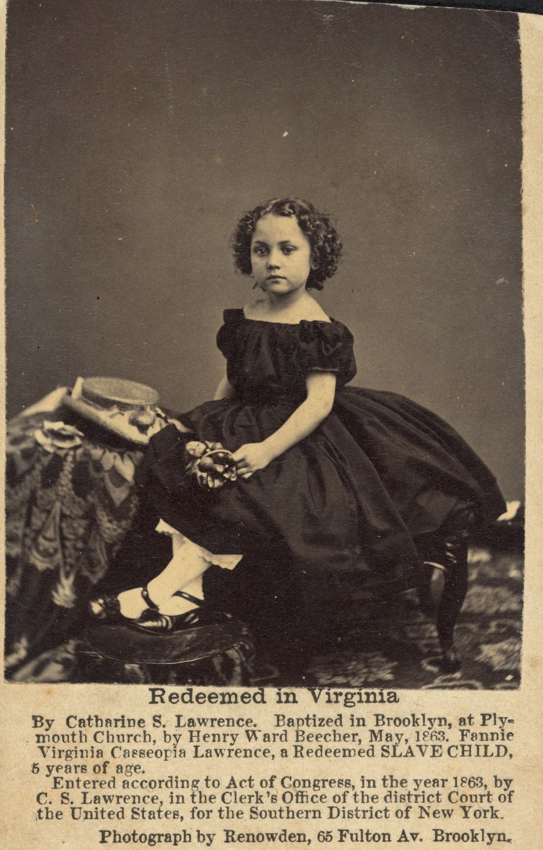 Historic Portraits of white-skinned slave children from New Orleans were used to help the North's war effort in 1863