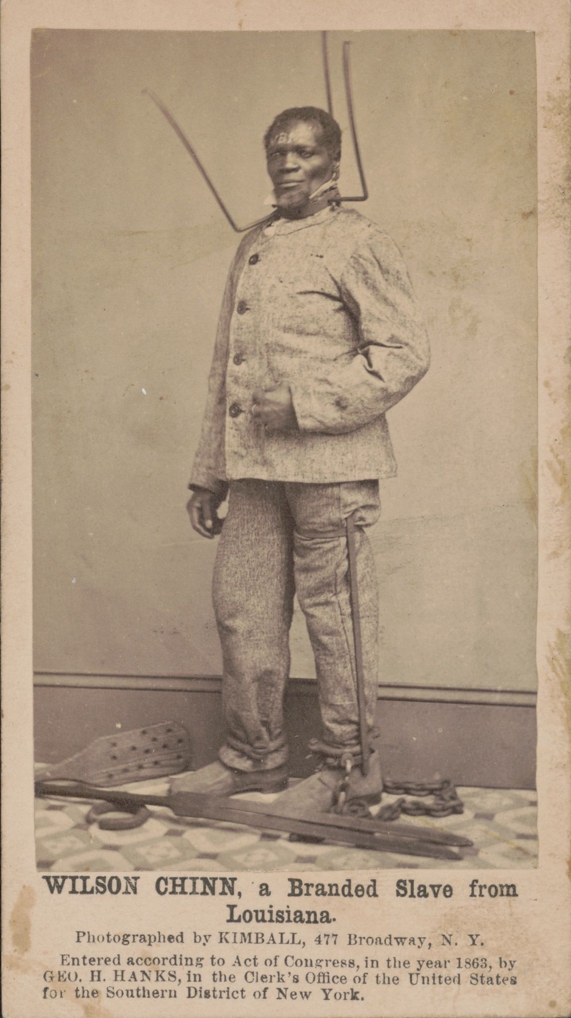 Historic Portraits of white-skinned slave children from New Orleans were used to help the North's war effort in 1863