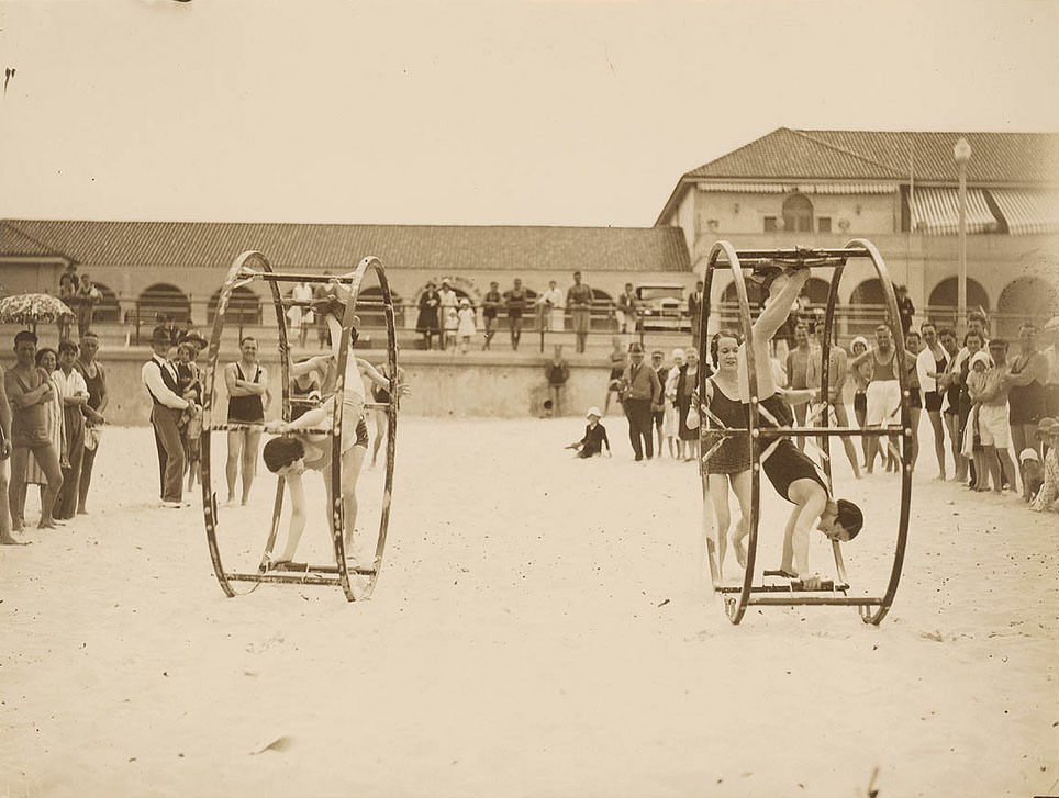 Making Waves: 1930s Australian Beach-Goers Enjoy the Summer