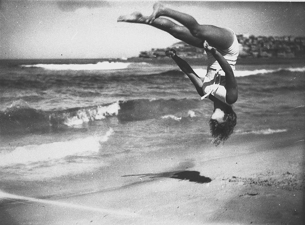 Making Waves: 1930s Australian Beach-Goers Enjoy the Summer