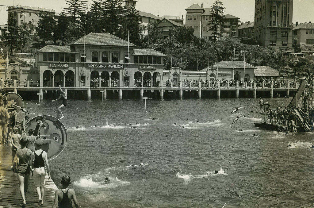 Making Waves: 1930s Australian Beach-Goers Enjoy the Summer