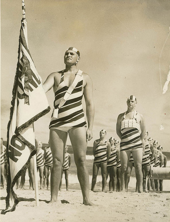 Making Waves: 1930s Australian Beach-Goers Enjoy the Summer