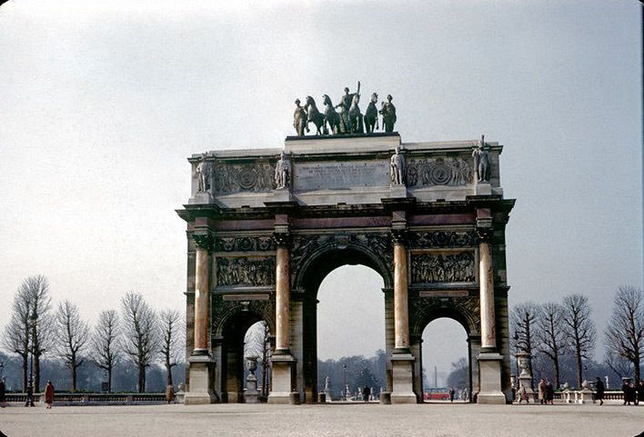 Arc de Triomphe du Carrousel, May 1959