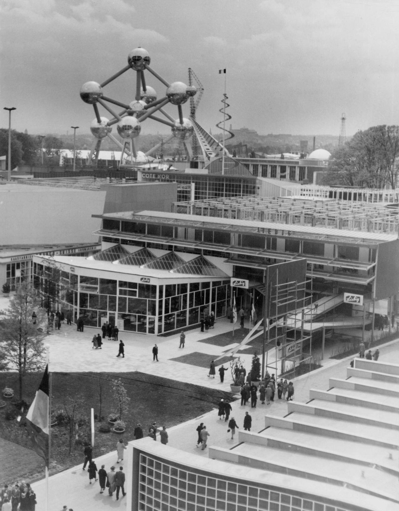 View of the Atomium