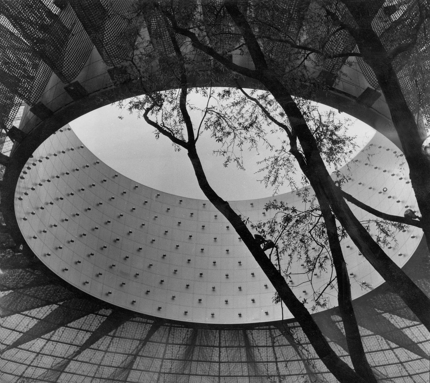 American Pavilion, Architect Edward Durell Stone Published in: Berliner Morgenpost