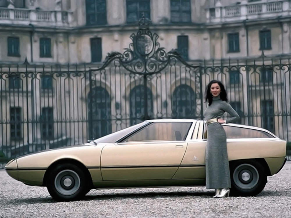 1972 Citroën GS Camargue Concept by Bertone and Citroën with Revolutionary Flat-Four Engine