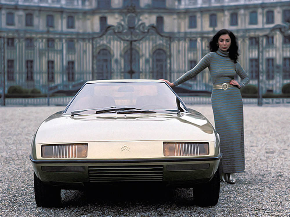 1972 Citroën GS Camargue Concept by Bertone and Citroën with Revolutionary Flat-Four Engine