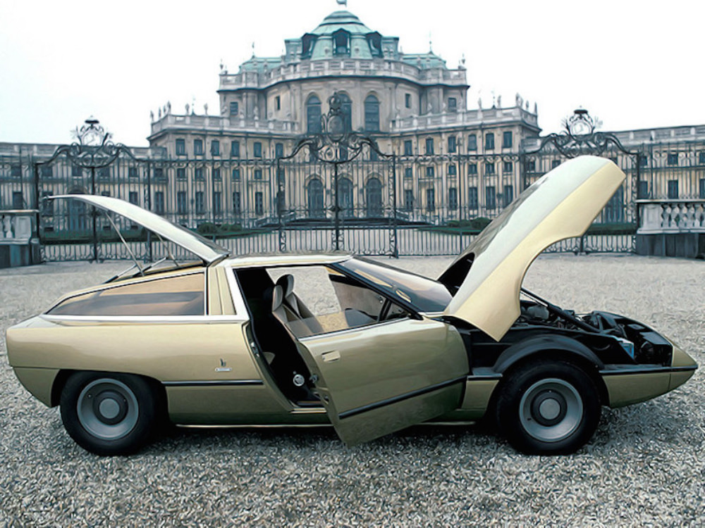 1972 Citroën GS Camargue Concept by Bertone and Citroën with Revolutionary Flat-Four Engine