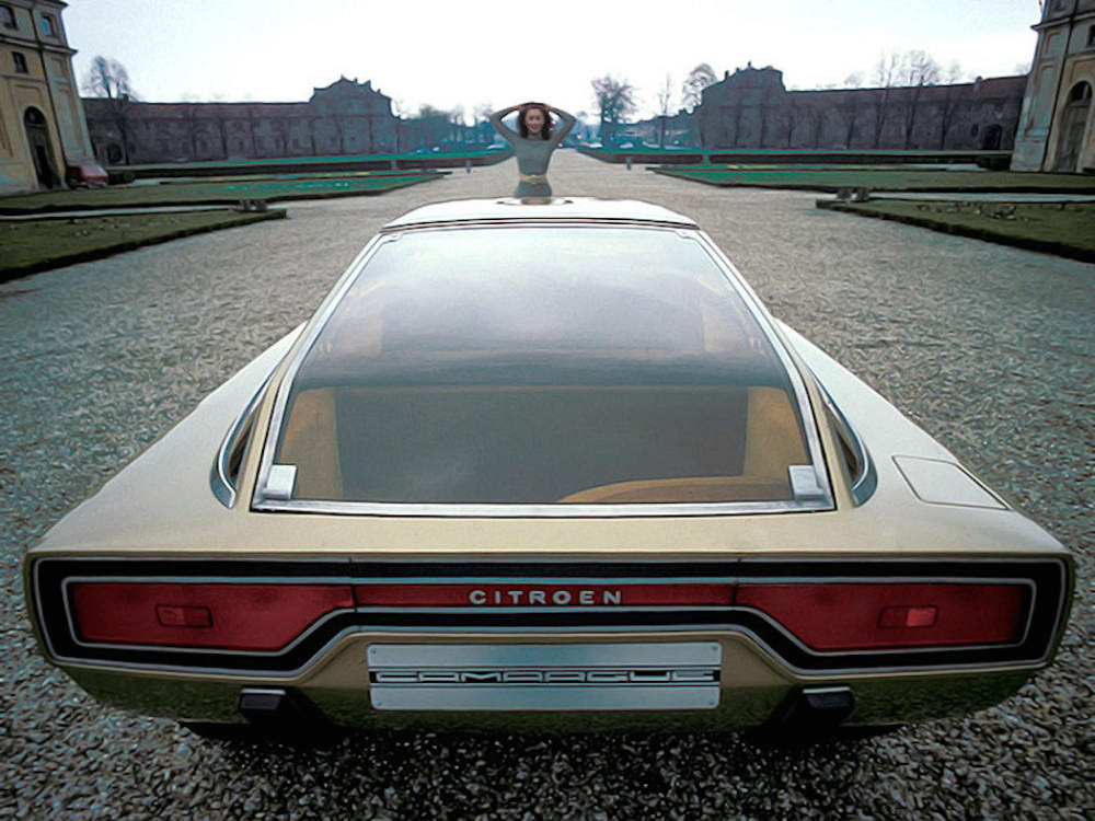 1972 Citroën GS Camargue Concept by Bertone and Citroën with Revolutionary Flat-Four Engine