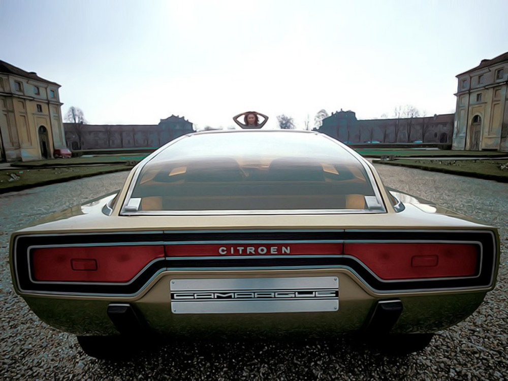 1972 Citroën GS Camargue Concept by Bertone and Citroën with Revolutionary Flat-Four Engine