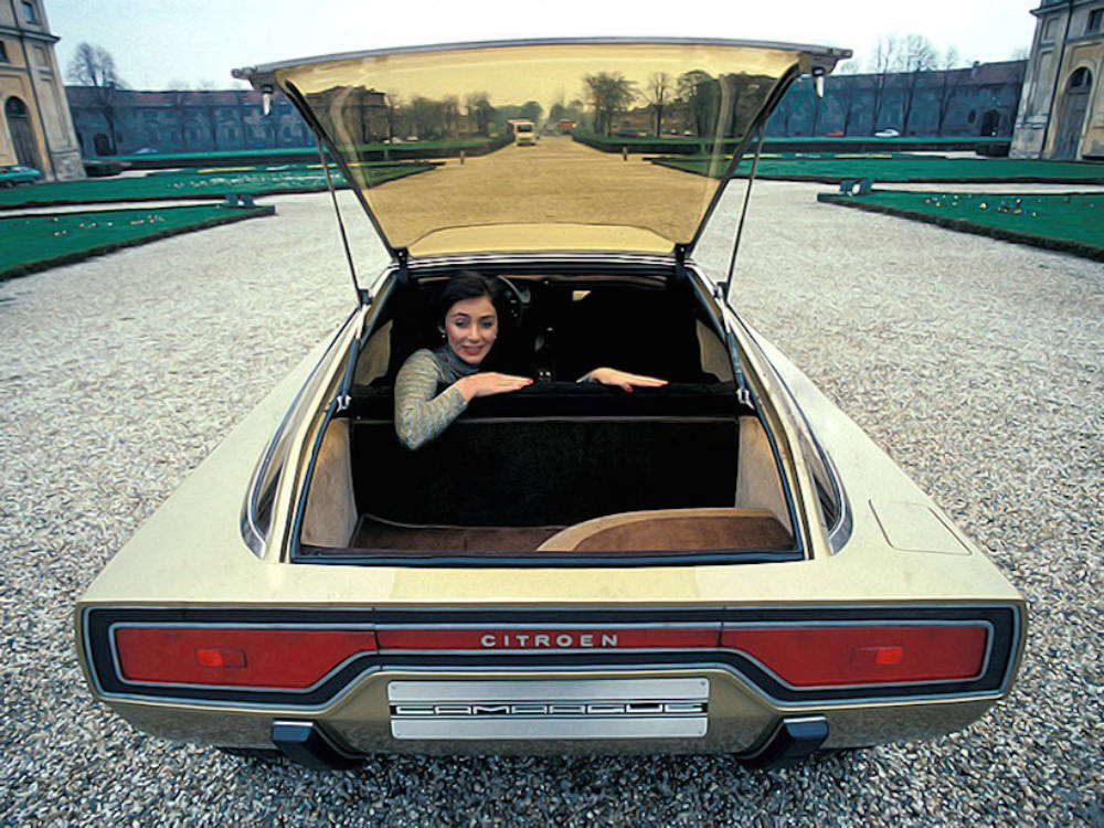 1972 Citroën GS Camargue Concept by Bertone and Citroën with Revolutionary Flat-Four Engine