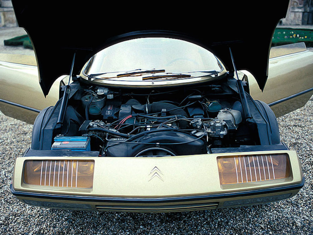 1972 Citroën GS Camargue Concept by Bertone and Citroën with Revolutionary Flat-Four Engine