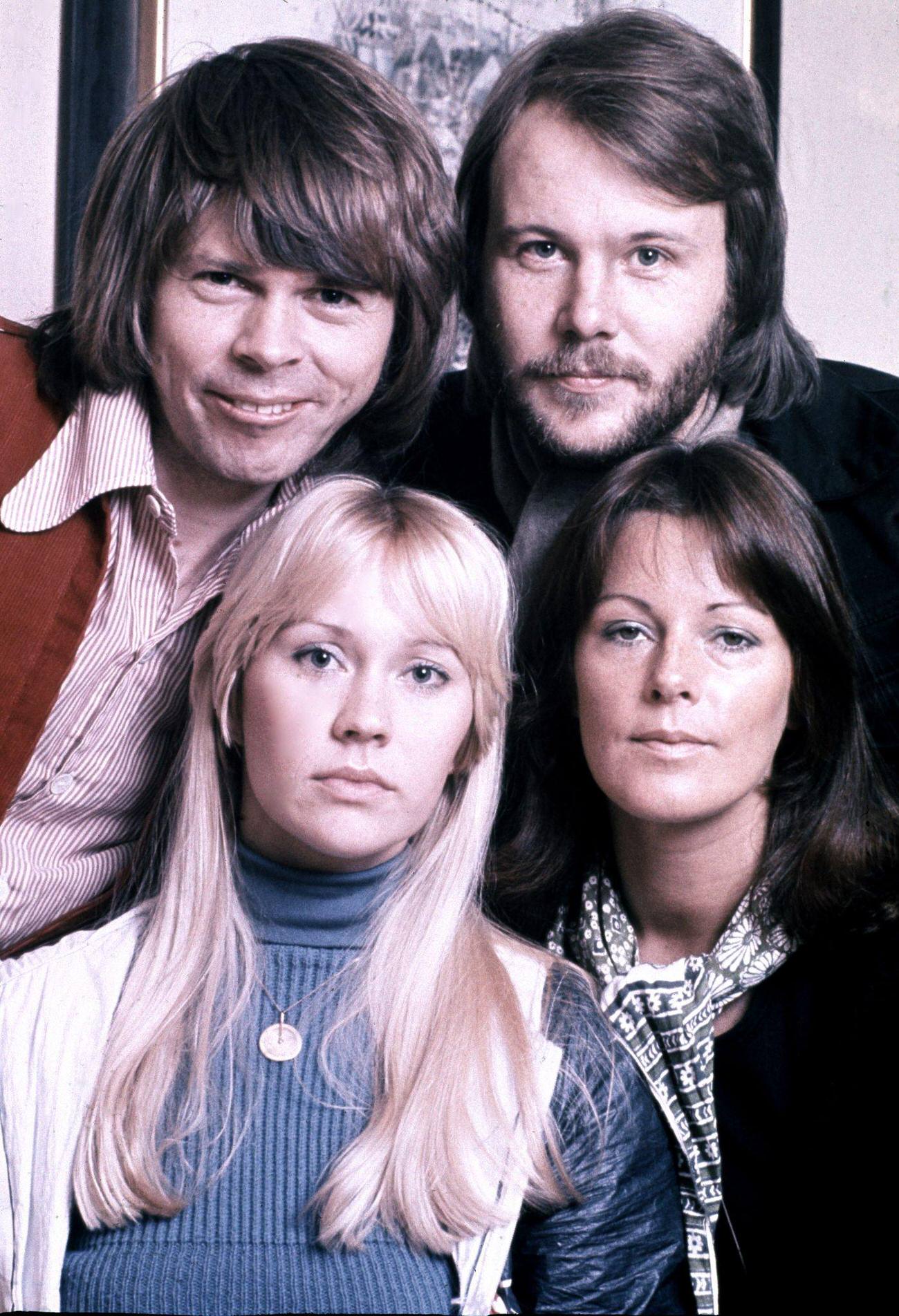 Abba in Stockholm, April 1976.