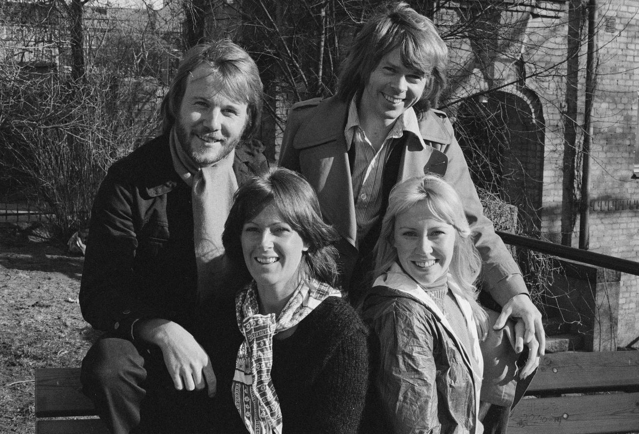 Abba, Stockholm, April 1976.