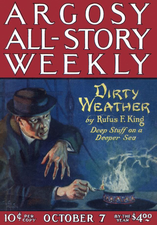 Argosy cover, October 7, 1922