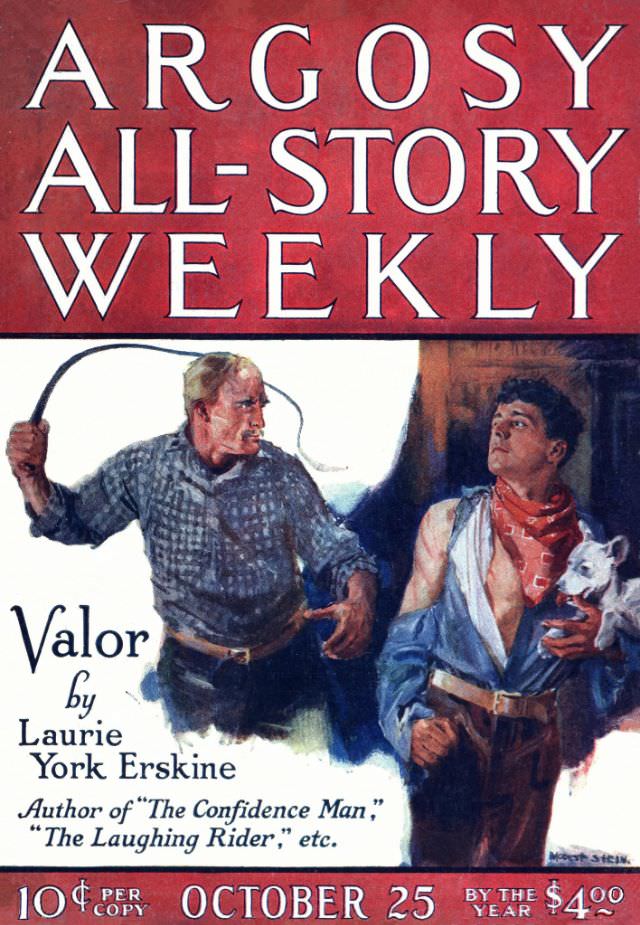 Argosy cover, October 25, 1924