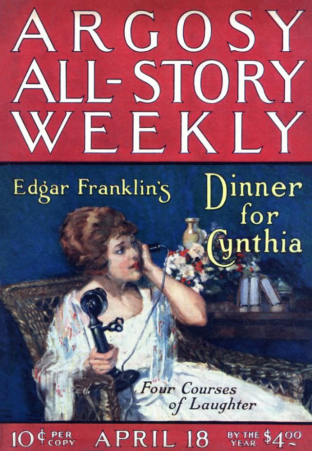 Argosy cover, April 18, 1925