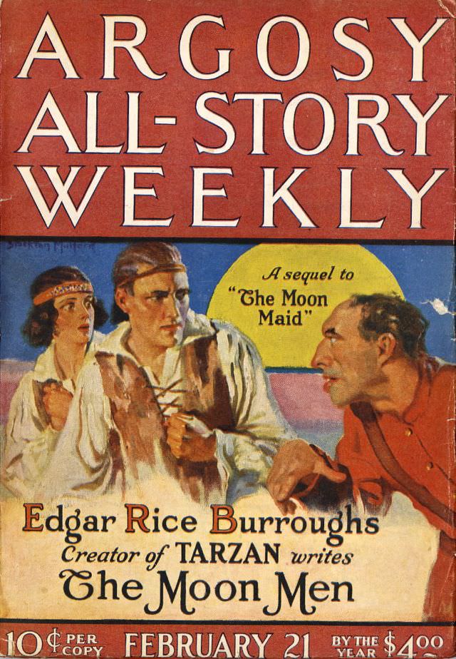 Argosy cover, February 21, 1925