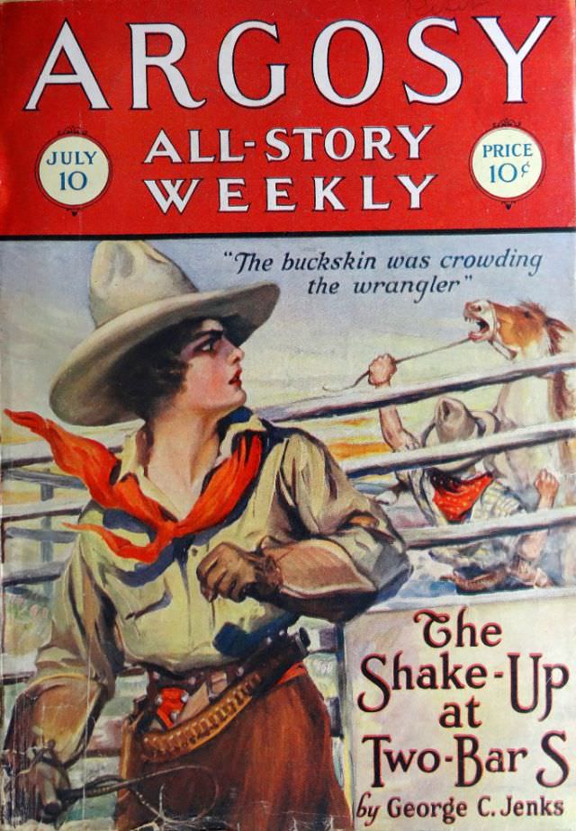 Argosy cover, July 10, 1926