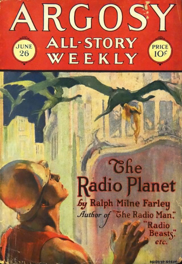 Argosy cover, June 26, 1926