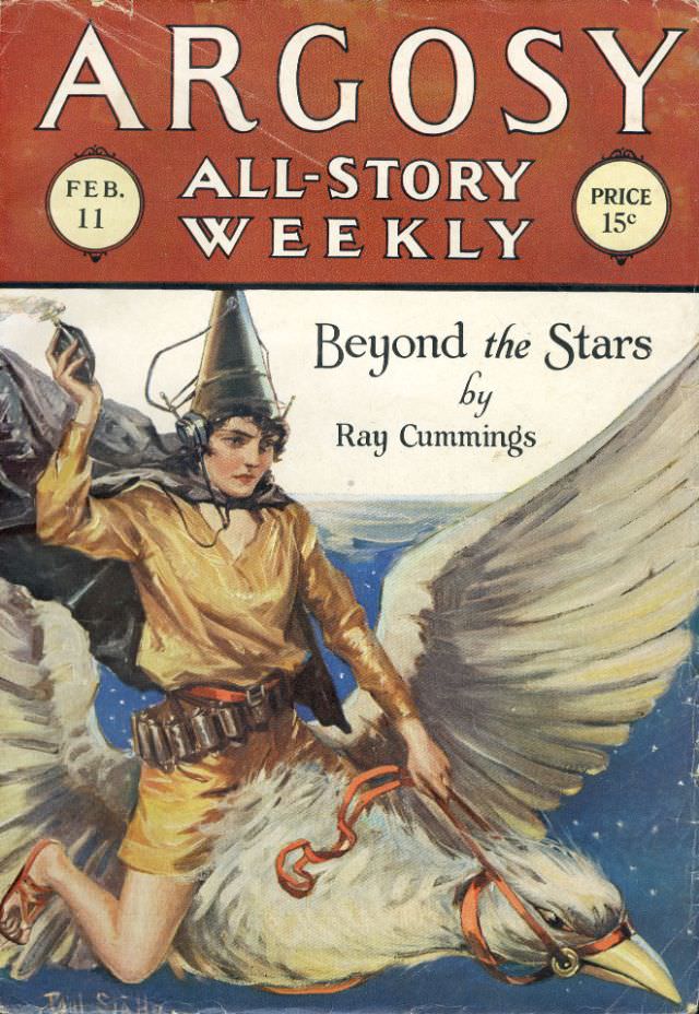 Argosy cover, February 11, 1928