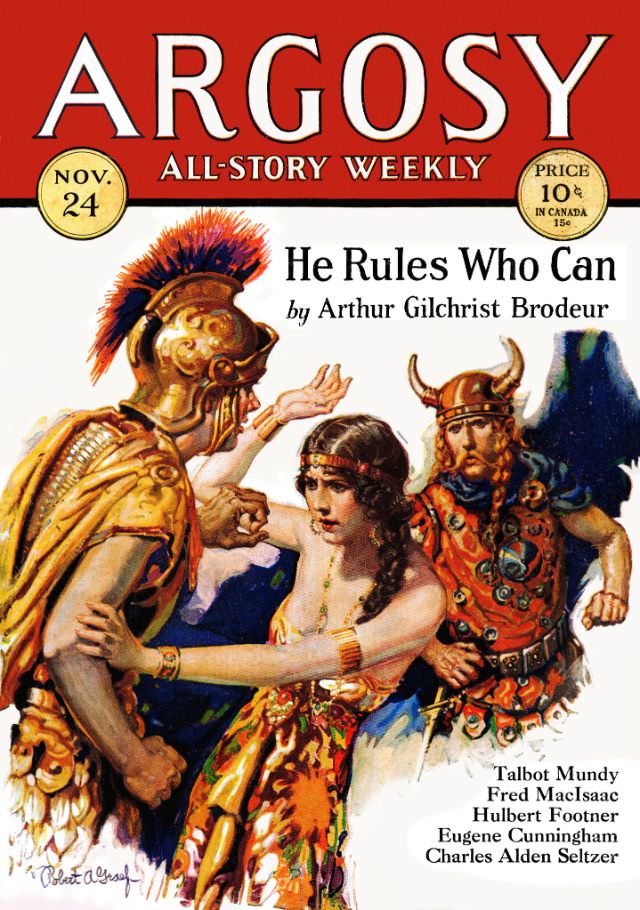 Argosy cover, November 24, 1928