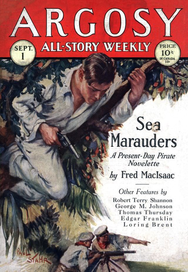 Argosy cover, September 1, 1928